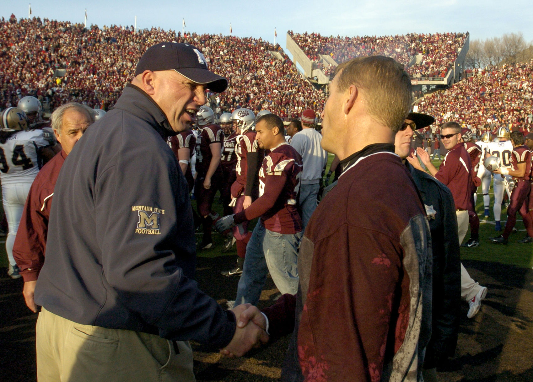 Bobby Hauck after the 2006 Brawl of the Wild